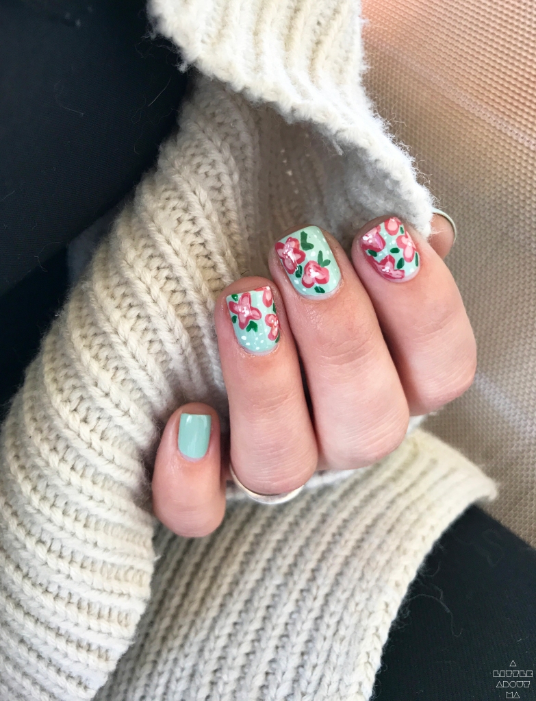 Spring nail art